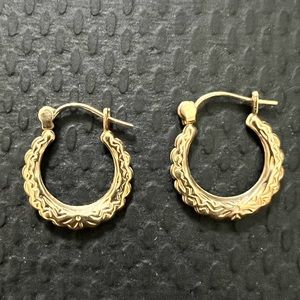 14k Gold Hoop Earrings